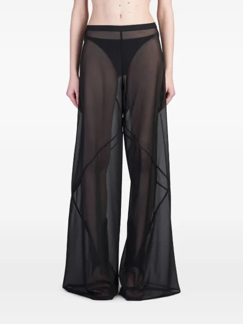 Rick Owens Lilies Farrah trousers Black LI01E4334OT