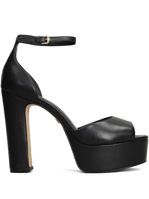 CARRANO 120mm leather sandals Black 541001