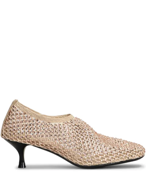 strategia shoes 50mm rhinestone-embellished pumps Neutrals R14