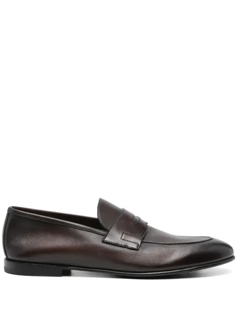 Barrett leather loafers Brown 251U037