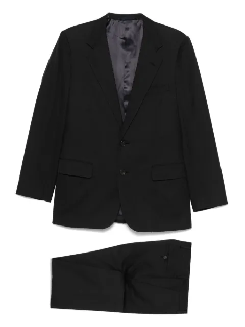 Lanvin Pre-Owned 2000s single-breasted suit Blue LA600FS