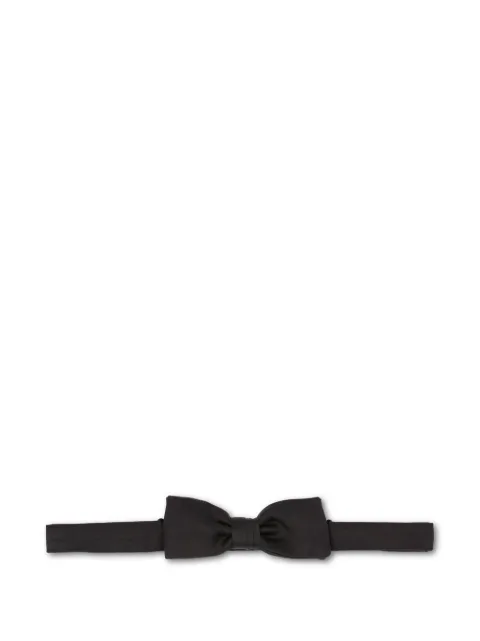 Prada silk bow-tie Black UFC6SOOOD92