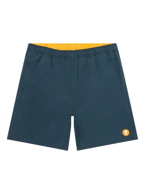 AAPE BY *A BATHING APE® logo-detail shorts Blue ASPB673XXO