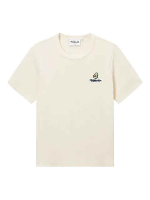 CHOCOOLATE logo T-shirt Neutrals TEL1913XS