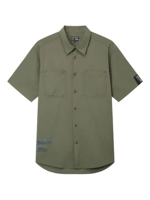 izzue short-sleeve utility shirt Green R8305S5