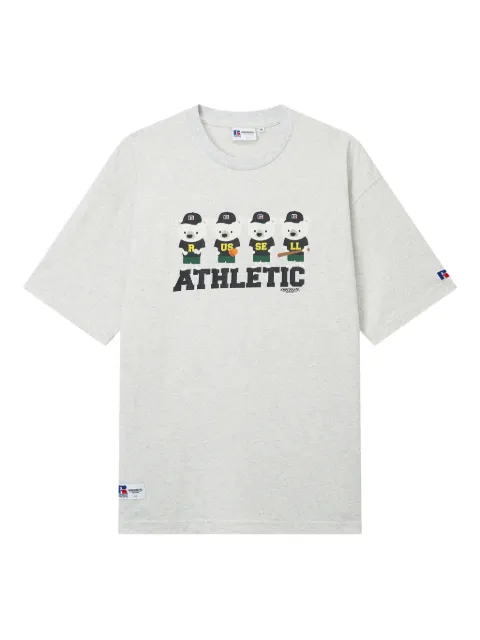 CHOCOOLATE graphic print T-shirt Grey TEX1051XS