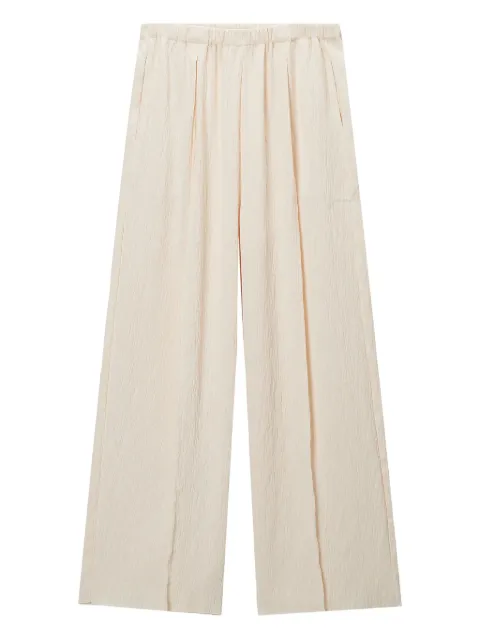 tout a coup pleat detailing trousers Neutrals M135AS5