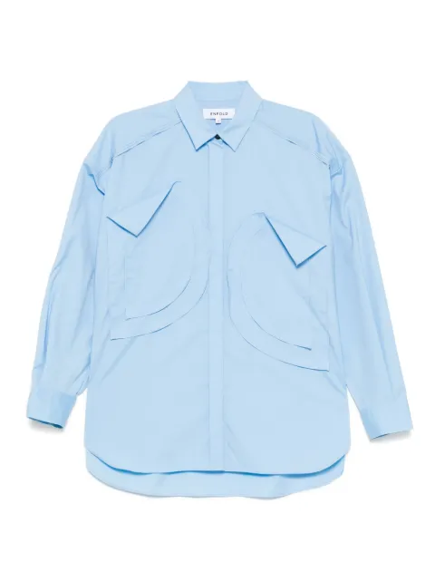 Enföld applique shirt Blue 300IS4301411