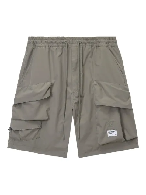 Musium Div. logo-embroidered bermuda shorts Neutrals MMUSPM00734X