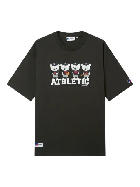 CHOCOOLATE graphic print T-shirt Grey TEX1051XS