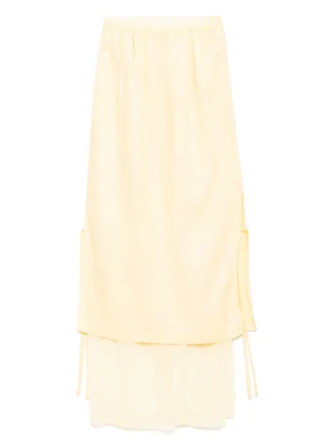Enföld layered trousers Yellow 300IS2312301