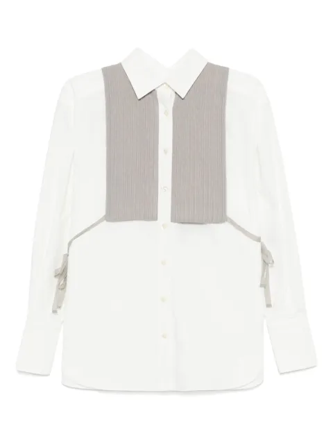 Kolor pleated shirt White 25SCLB04112