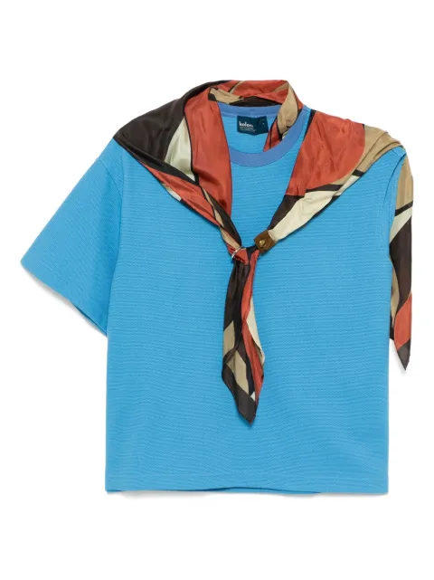 Kolor logo-embroidered top Blue 25SCLT02202