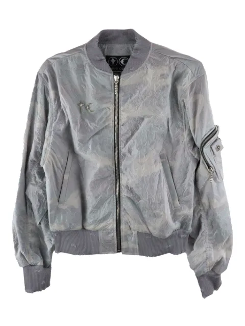 THUG CLUB Charlie bomber jacket Grey TC25JP0203