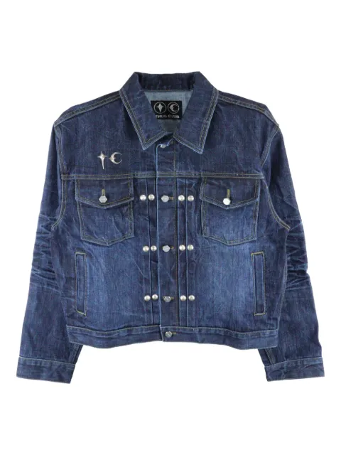 THUG CLUB Naval Warfare denim jacket Blue TC25JK1001