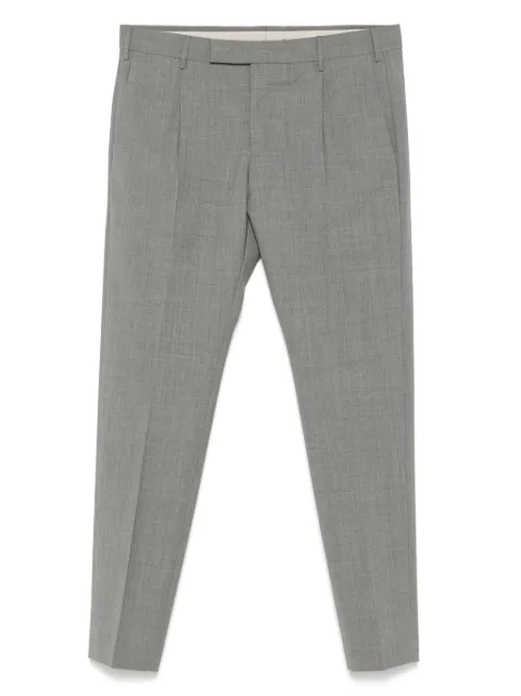 PT Torino pleat-detail trousers Grey COAFX0ZA0FWDMA27