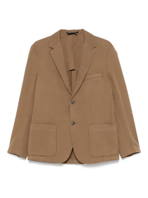Sunspel twill-weave blazer Brown MJAC7185