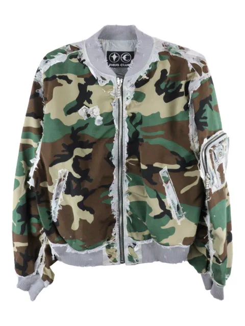 THUG CLUB Charlie bomber jacket Brown TC25JP0204