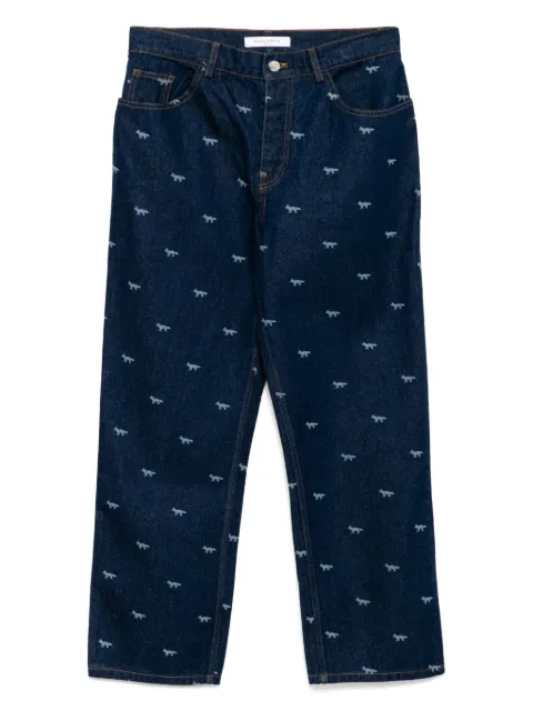 Maison Kitsuné relaxed jeans Blue OM01105WD4014