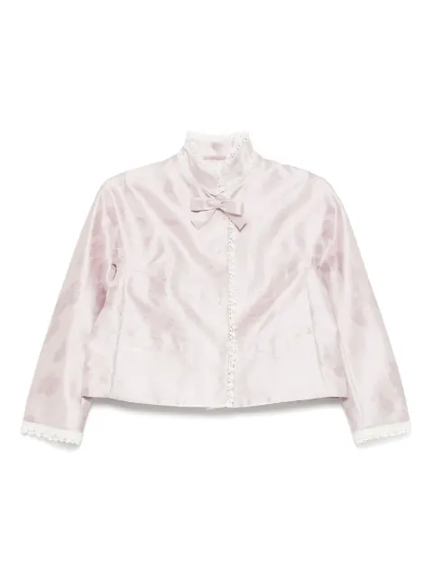 SHIATZY CHEN jacquard jacket Purple 152536