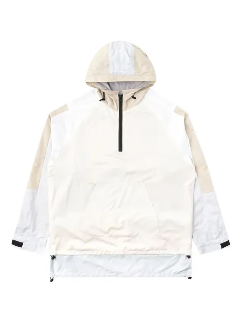 John Elliott panelled hooded jacket Neutrals H140L3185B55