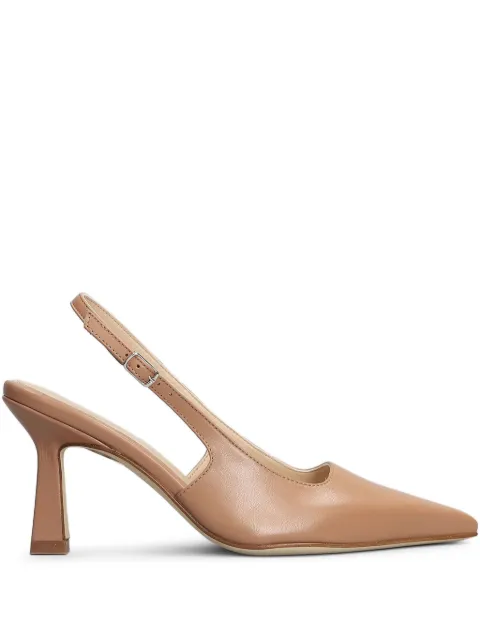 Anna F. 65mm leather pumps Brown 1858