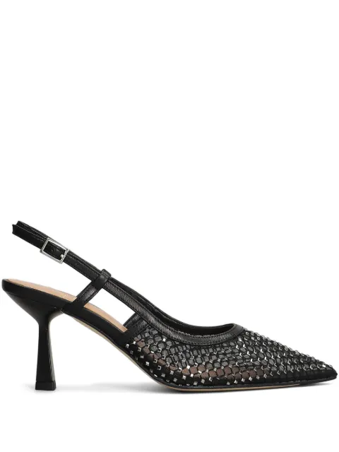 Chantal 60mm crystal-embellished pumps Black H2529