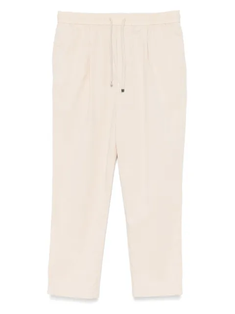 Jacob Cohën pleat-detail trousers Neutrals P0017001S4137