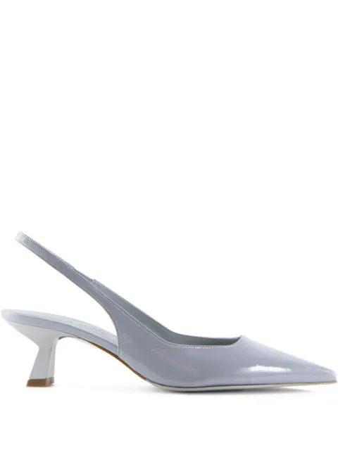 Notabene Elisa pointed slingback pumps Blue ELISA