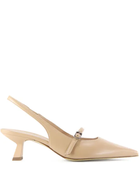 Notabene Elina pointed-toe slingback pumps Neutrals ELINA
