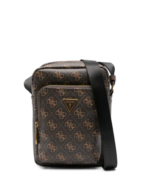 GUESS USA Vezzola Smart messenger bag Brown HMEVZLP3163