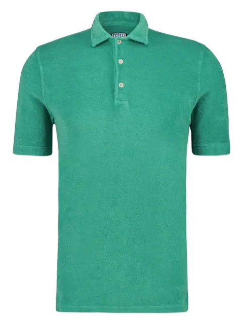 Fedeli cotton polo shirt Green 8UED030152