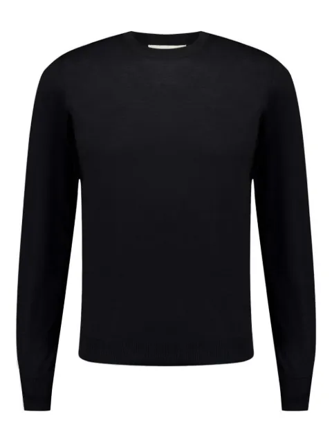 Piacenza Cashmere crew-neck wool sweater Black 7035606