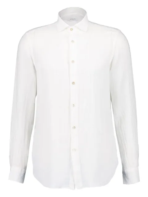 Boglioli linen shirt White 610TSB5854