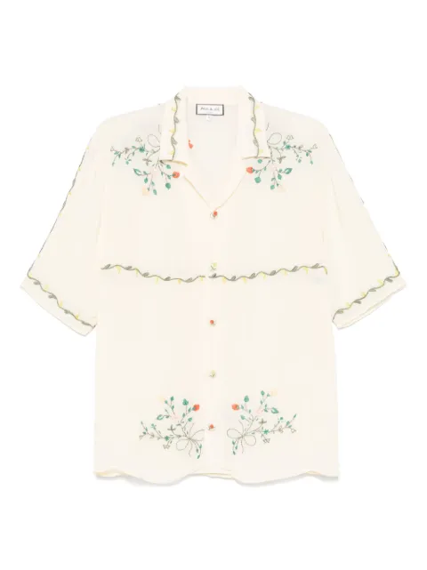 Paul & Joe Florette shirt Yellow VFLORETTE