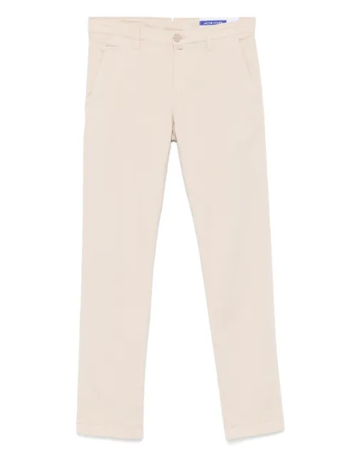 Jacob Cohën slim-cut trousers Neutrals P0001003S4265