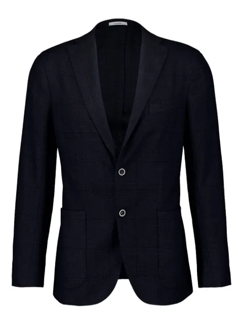 Boglioli checked blazer Black N1302JFA0434
