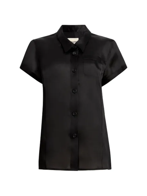 KHAITE Keefe shirt Black 23833002200
