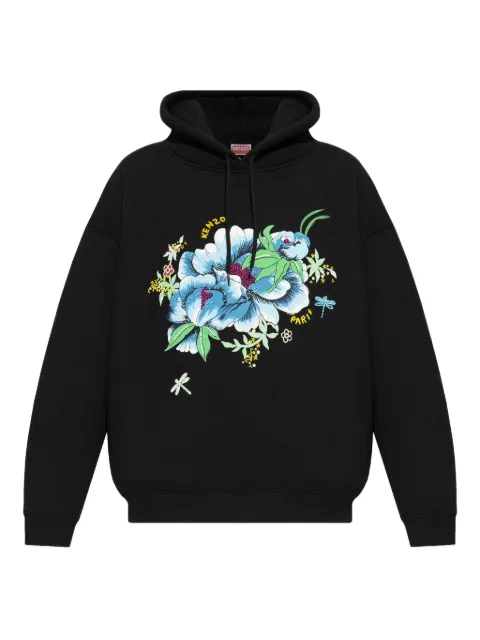 Kenzo cotton hoodie Black FF52SW1824MB