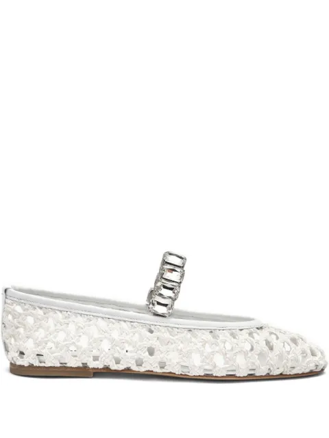 Casadei Versilia ballet flats White 1A290J0101C2801