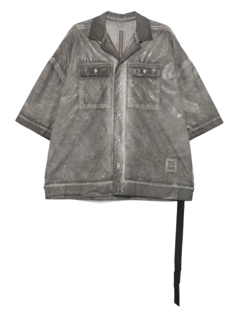 Rick Owens DRKSHDW Magnum Tommy shirt Grey DU01E3290PF
