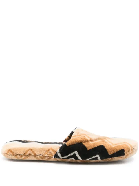 Missoni Home Giacomo slippers Brown 1D3OG00005