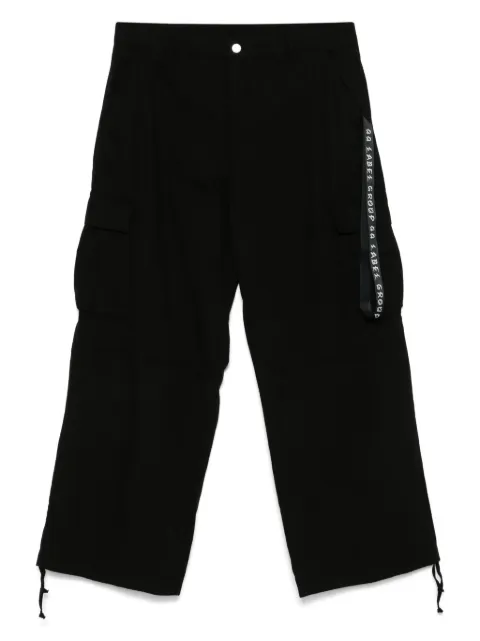 44 LABEL GROUP Lizard cargo pants Black B0030570FA574