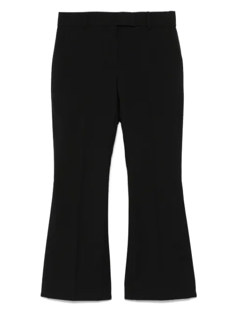 Alexander McQueen pressed-crease trousers Black 824692QJADK1000