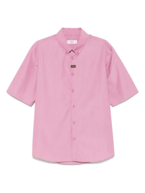 Martine Rose cotton poplin shirt Pink 466WS22604