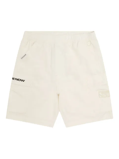 AAPE BY *A BATHING APE® logo-patch cargo shorts Neutrals ASPB672XXO