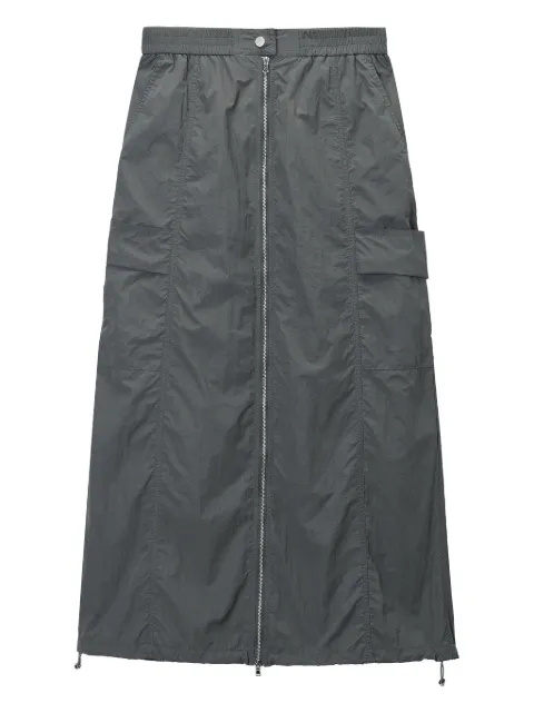 tout a coup high-waisted skirt Grey M132AS5