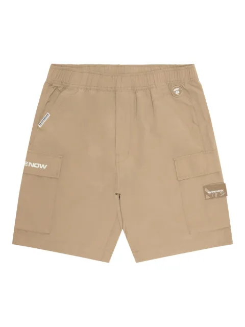 AAPE BY *A BATHING APE® logo-print cargo shorts Neutrals ASPB672XXO