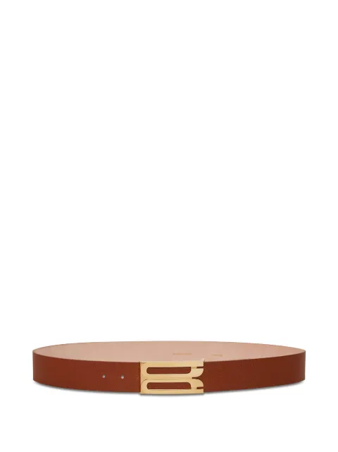 Victoria Beckham Dorian leather belt Brown 1424ABL005953A