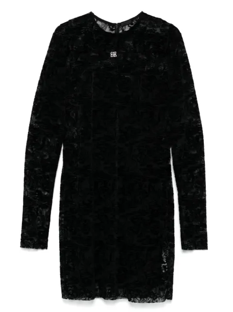 Givenchy botanical-motif mini dress Black BW22AZ20H4